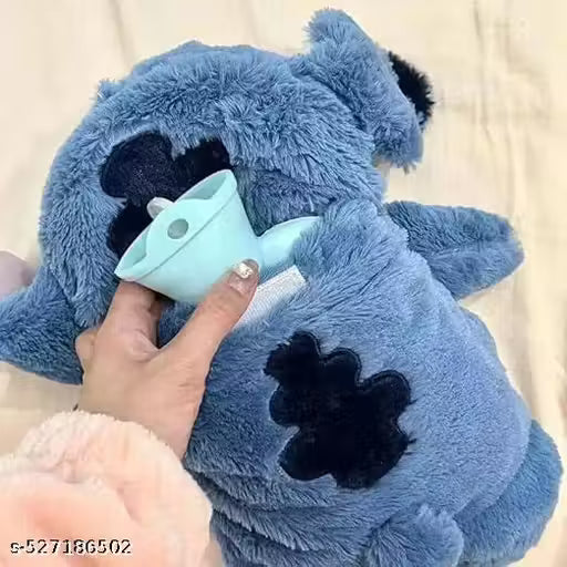Plush Stitch Character Hot Water Bag