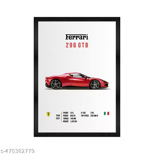 3296 GTB Wall Poster Frame