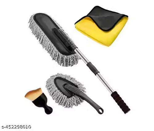 4 PCS Microfiber Car Duster Kit