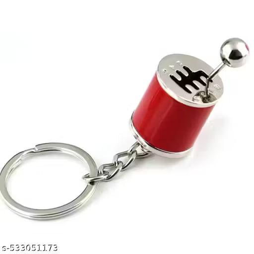 Classic Metal Gear Box Keychain (Suitable for Cars & Bikes)
