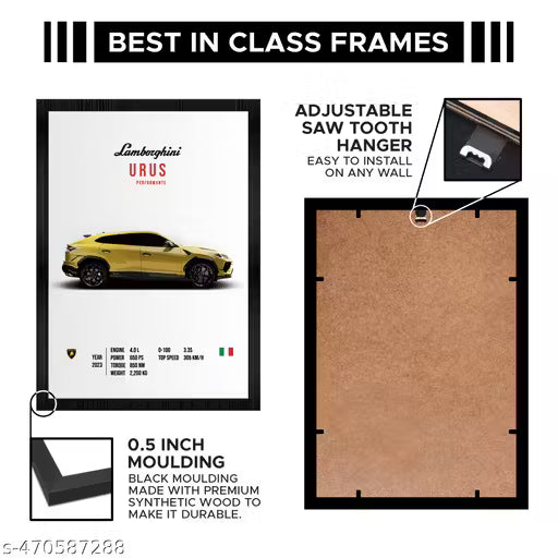 Lamborghini URUS Wall Poster Frame