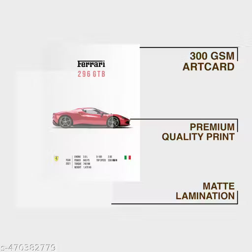 3296 GTB Wall Poster Frame