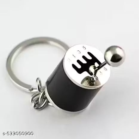Classic Metal Gear Box Keychain (Suitable for Cars & Bikes)