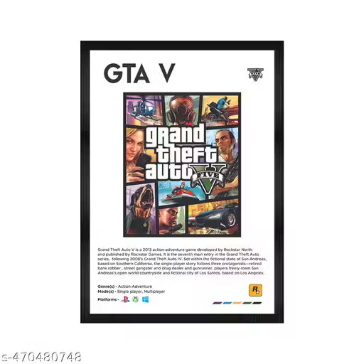 GTA 5 Wall Poser Frame