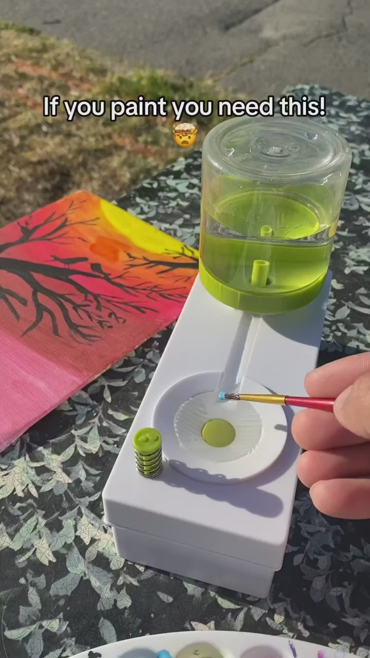Paint Brush Dispenser