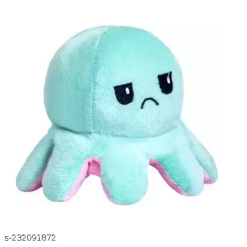 Reversible Mini Octopus (Happy And Angry Face)