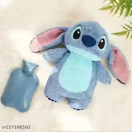 Plush Stitch Character Hot Water Bag