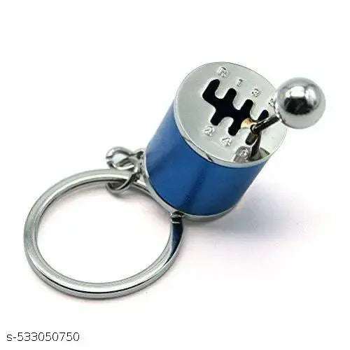 Classic Metal Gear Box Keychain (Suitable for Cars & Bikes)
