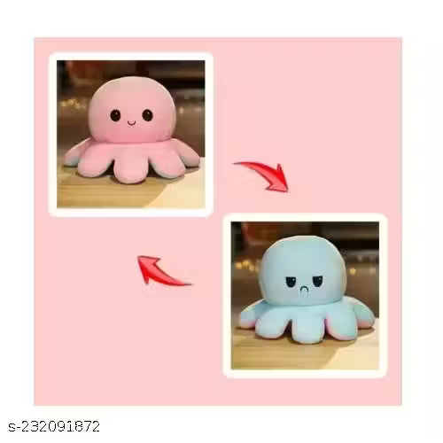 Reversible Mini Octopus (Happy And Angry Face)